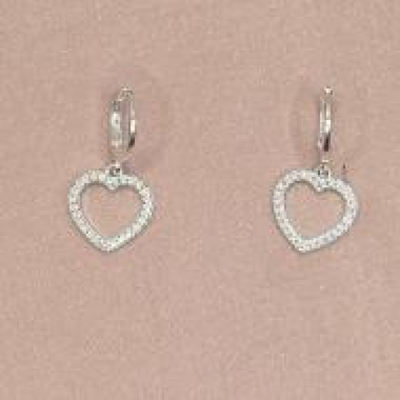 Brinco Argola Coração