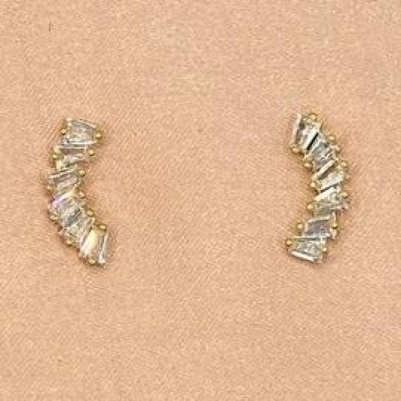 Brinco Earcuff Pedra Ret