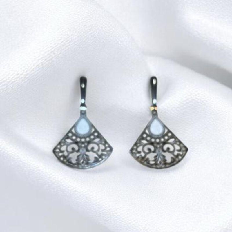 Brinco Leque Aço Inox