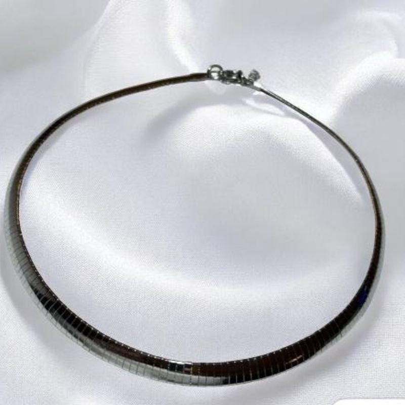 Chocker Fita Aço Inox
