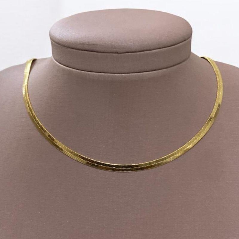 Chocker Fita Dourada