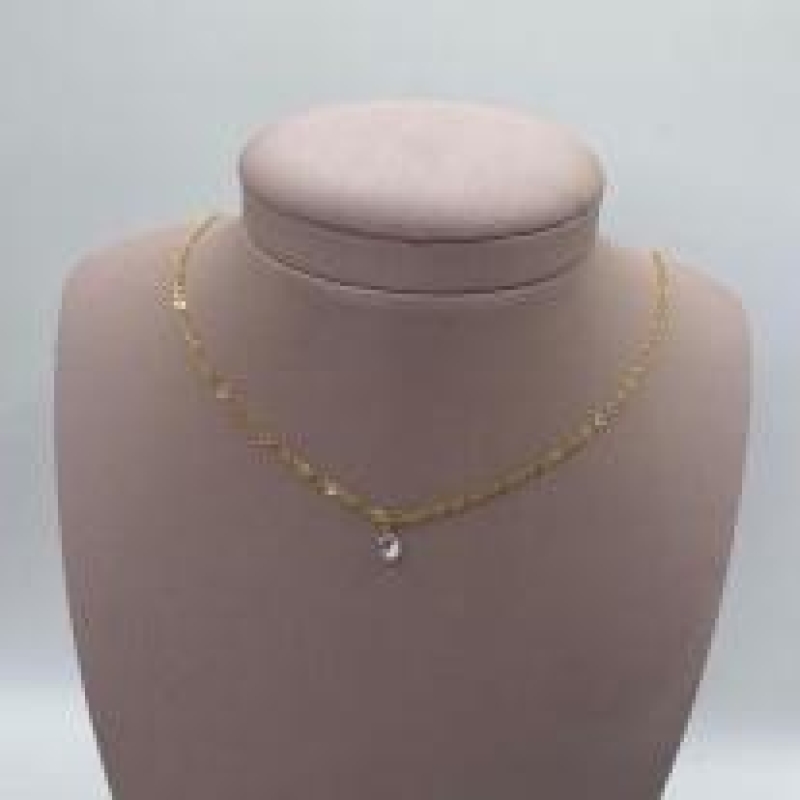 Chocker Pingente Brilhante