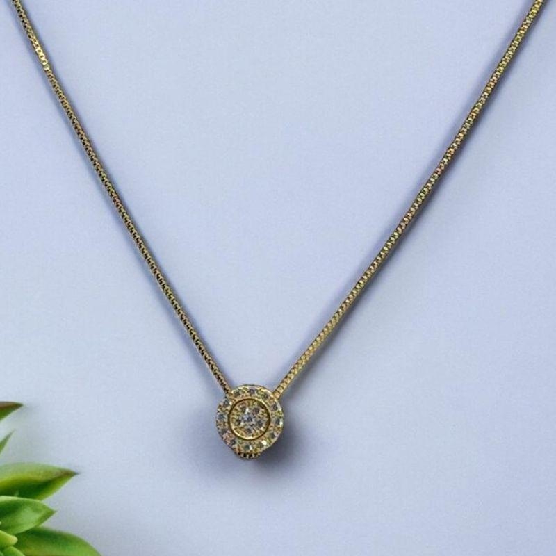 Choker Pingente Cravejado