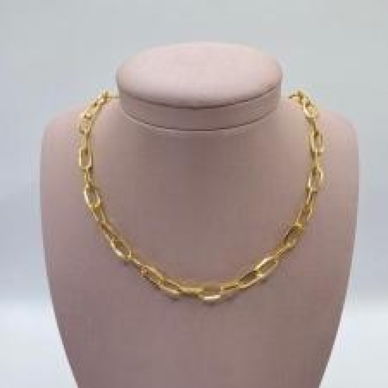 Colar Elos Dourados
