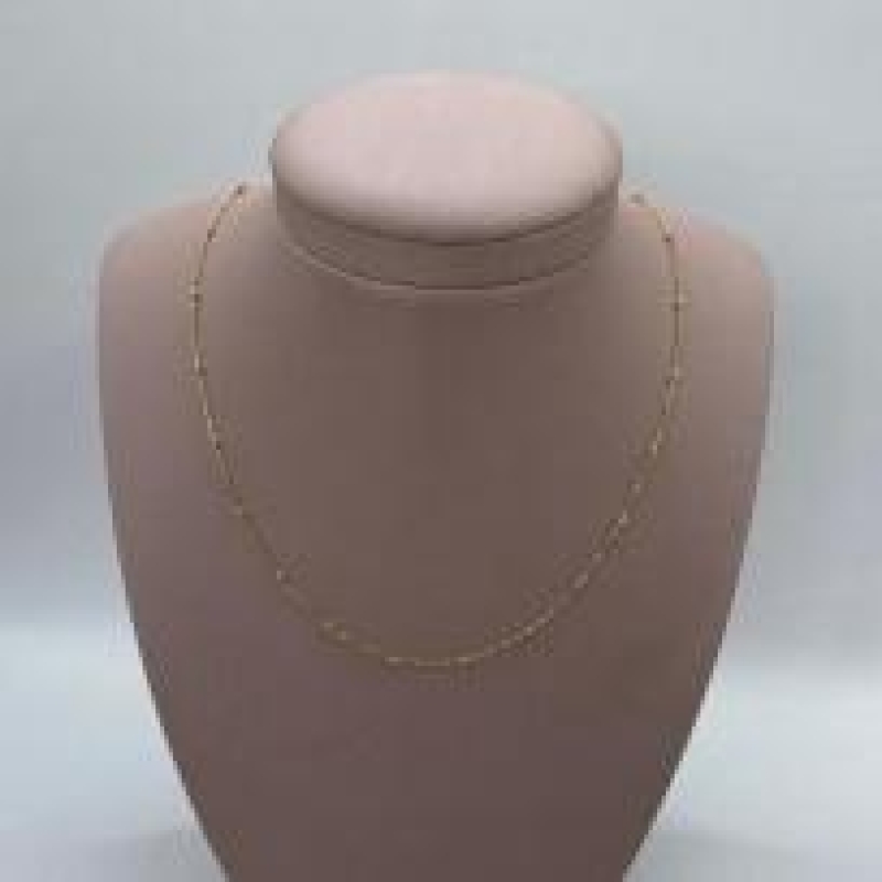 Corrente Bolinhas Douradas