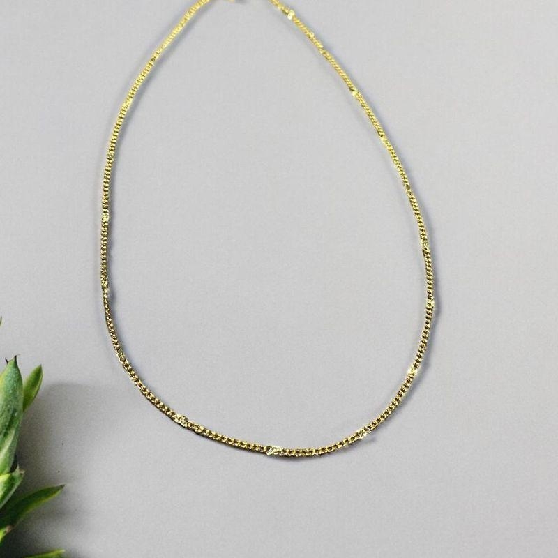 Corrente Detalhes Amassados