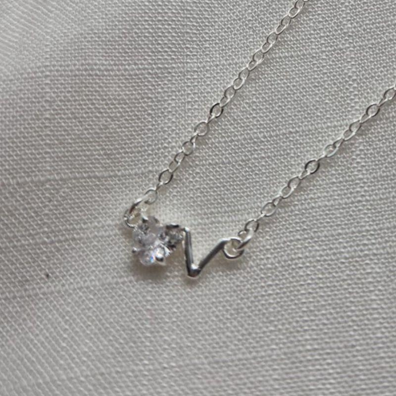 Corrente Pingente Brilhante Letra 