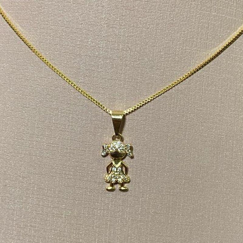 Corrente Pingente Menina