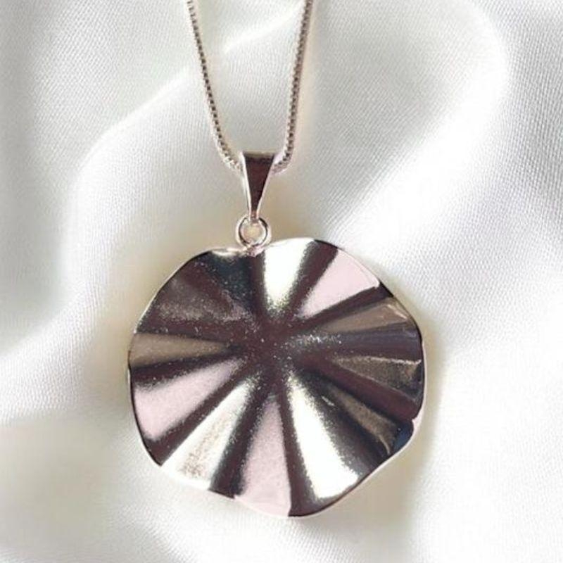 Corrente Veneziana c/ Pingente Organico