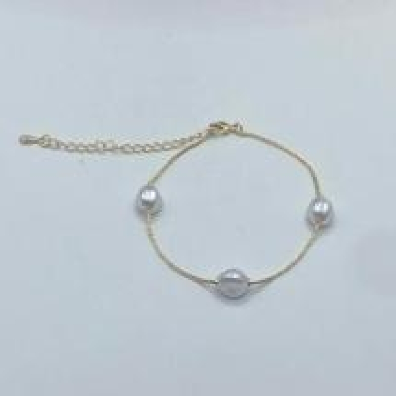 Pulseira 3 Perolas