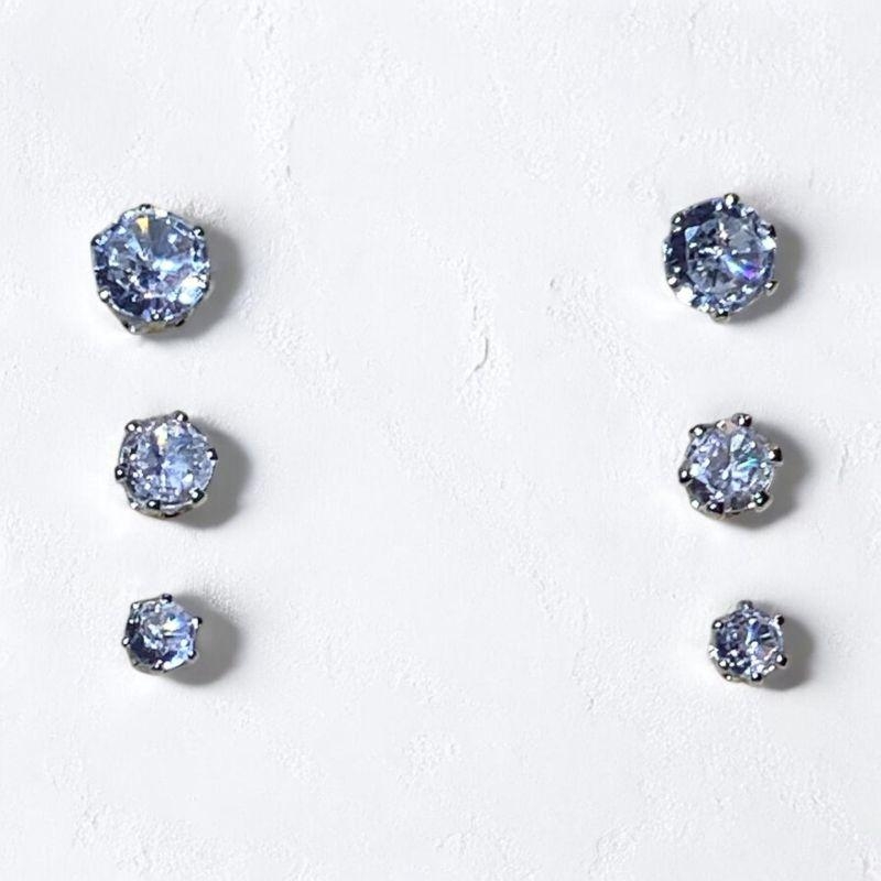 Trio Brincos Ponto de Luz