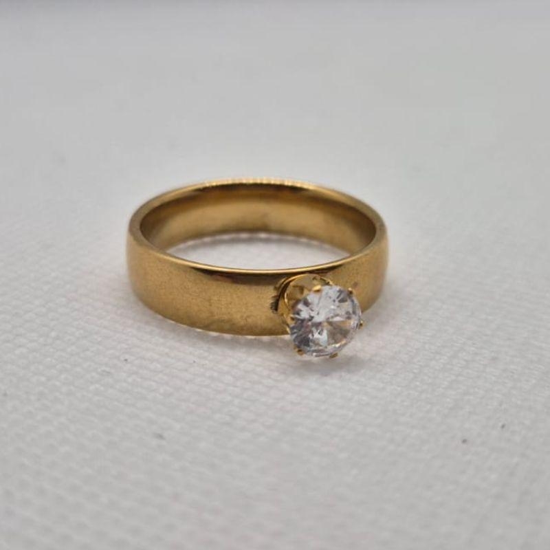 Anel Brilhante Solitario