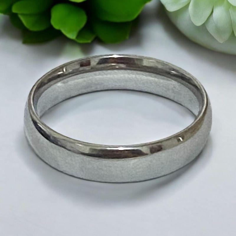 Aliança Inox Abaulada 6mm