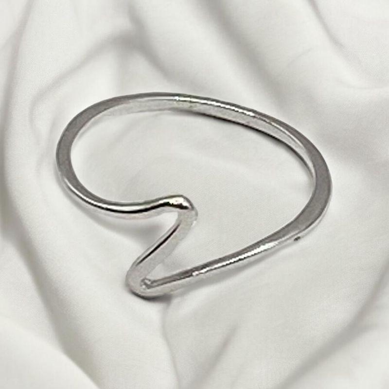 Anel c/ Desenho de Onda