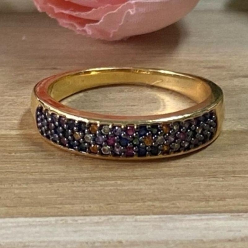 Anel Cravejado Color