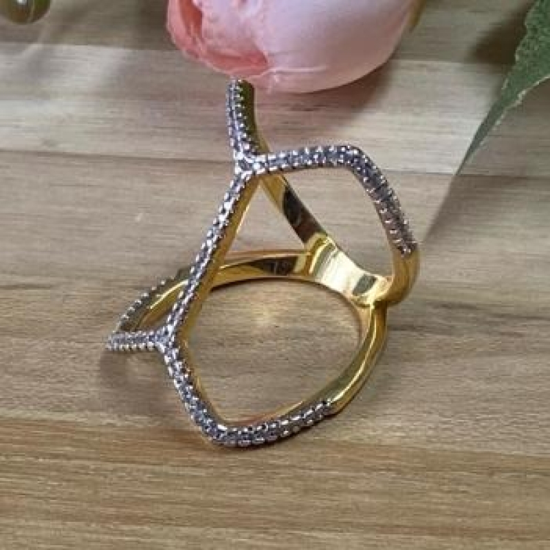 Anel Geométrico Duplo