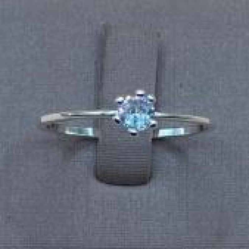 Anel Solitário Zirconia Tam 22