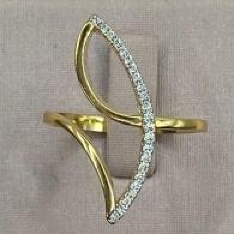 Anel Voltas Estilizadas