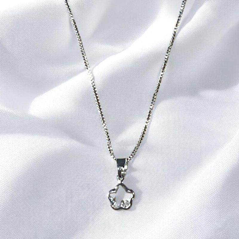 Colar Estrela Pontas Arrendondadas