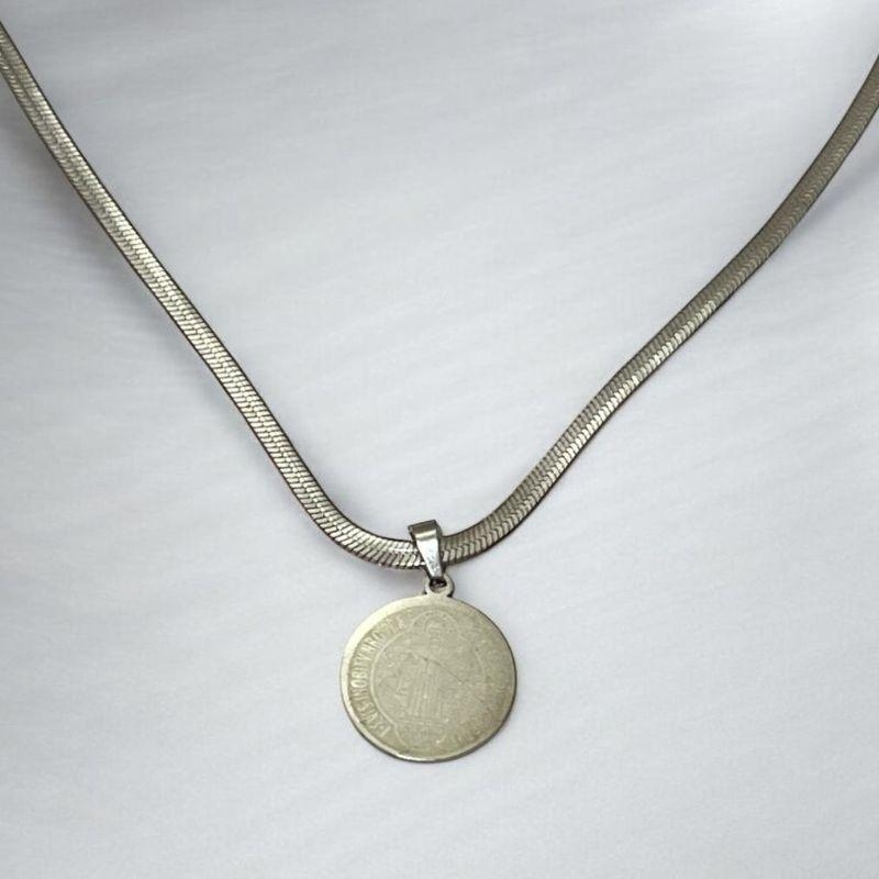 Gargantilha Fita c/ São Bento