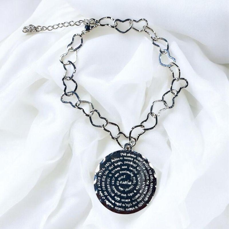 Pulseira Corações Pai Nosso