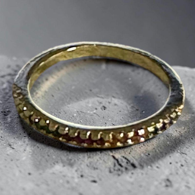 Anel Aparador c/ 20 Zirconias Multicoloar