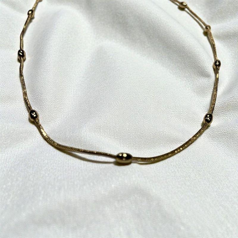 Corrente Rabo de Rato c/ Bolinha Oval