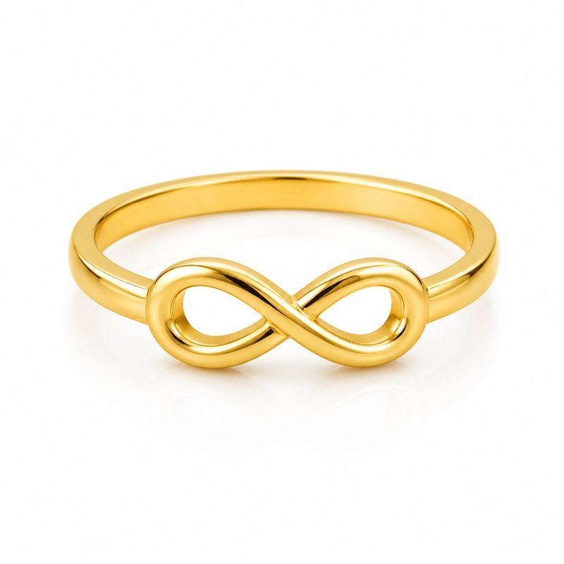 Anel Infinito Liso