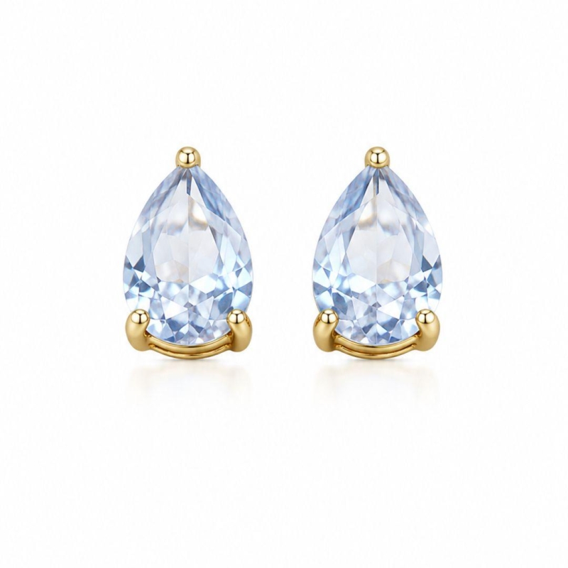 Brinco Gota Cristal