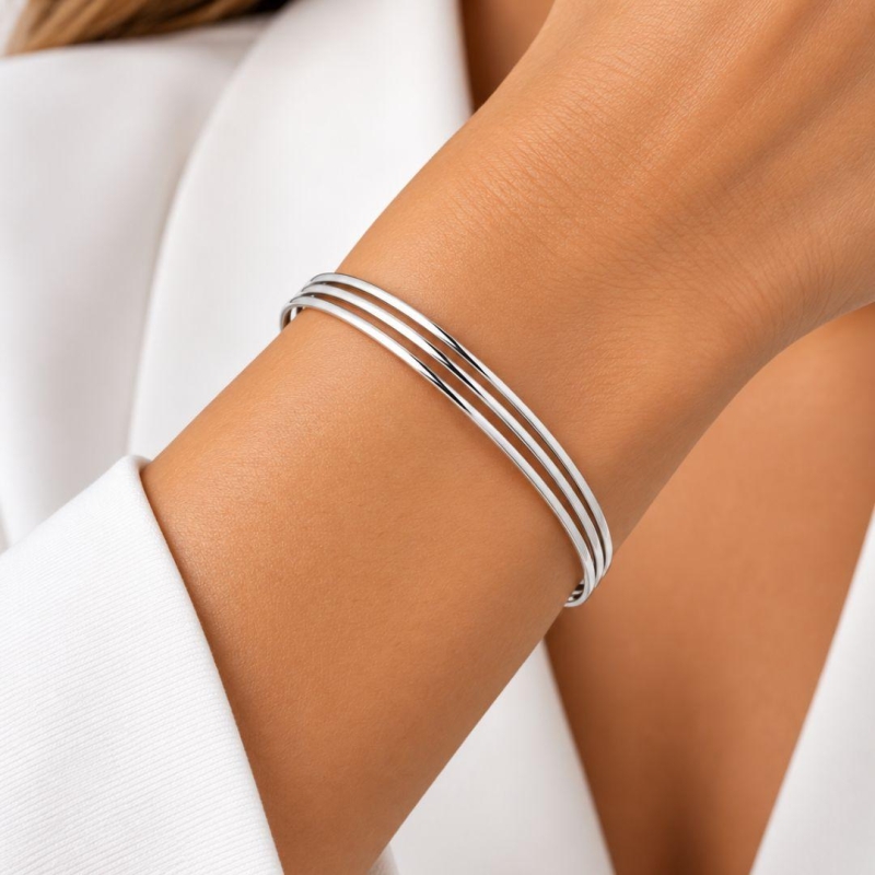 Bracelete 3 Fios Redondo