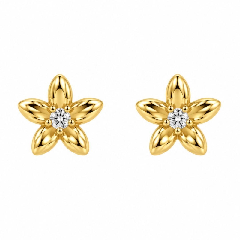Brinco Flor Pino