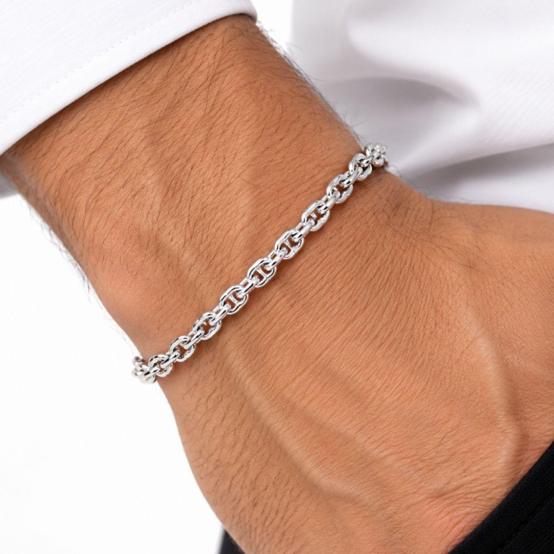 Pulseira Inox Elo Oval