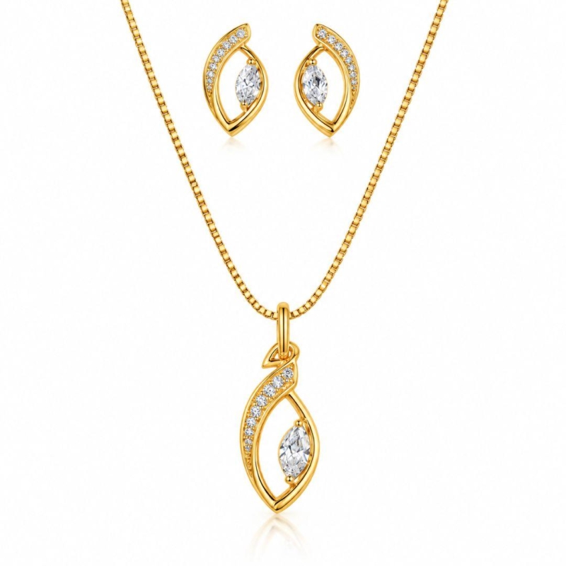 Conjunto Meia Lua Brilhantes