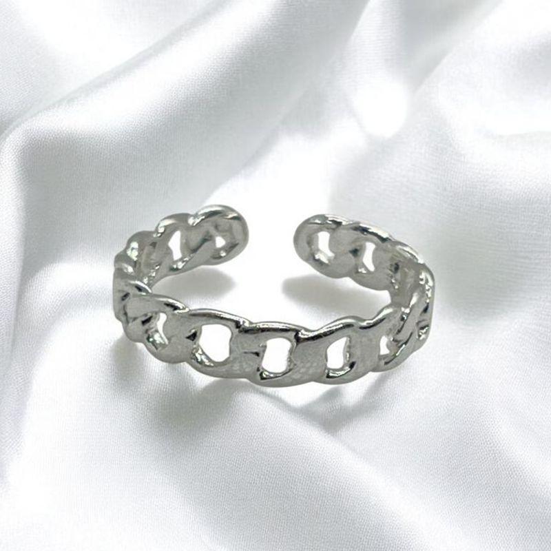 Anel em Elos de Corrente