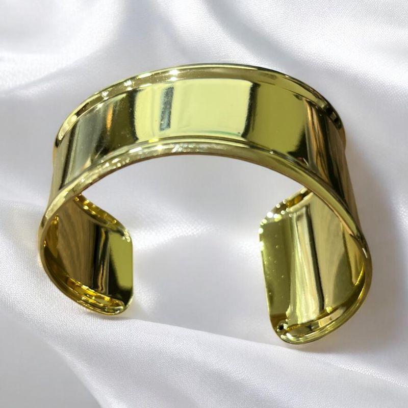 Bracelete Chapa Larga