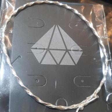 Bracelete Trançado Prata 925