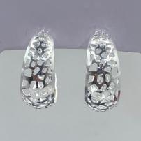 Brinco Argola Chapa Detalhada