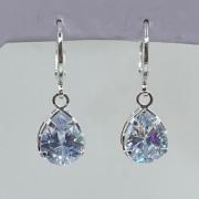 Brinco Argolinha c/ Gota Brilhante