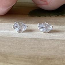 Brinco Brilhante Oval