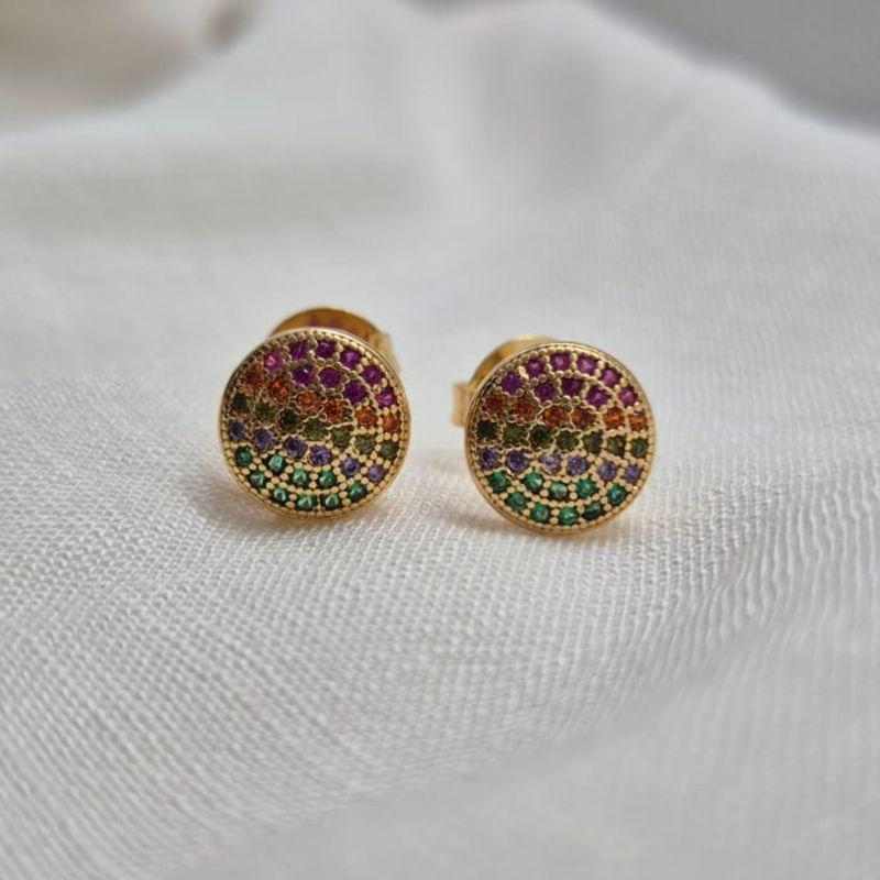 Brinco Chuveiro Redondo Color