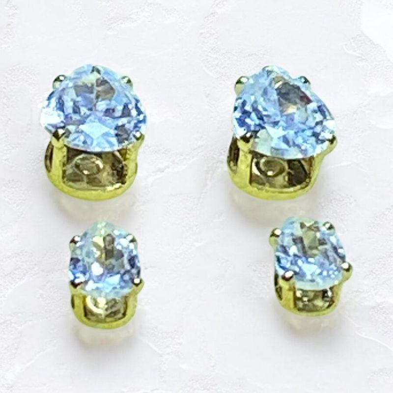 Brinco Dupla Gotas Brilhantes