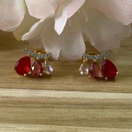 Brinco Earcuff Gotas Degrade