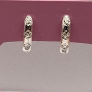 Brinco Earcuff Meia Argola Trabalhada