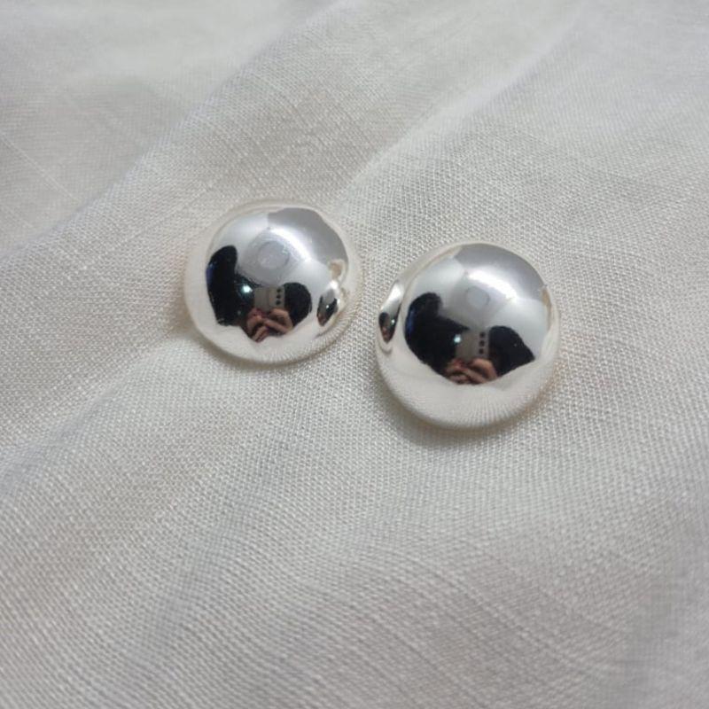 Brinco Fixo Lateral Redondo Pressão