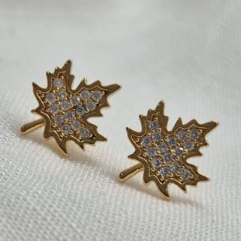 Brinco Folha Inverno