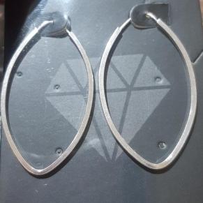 Brinco Gota Grande Prata 925