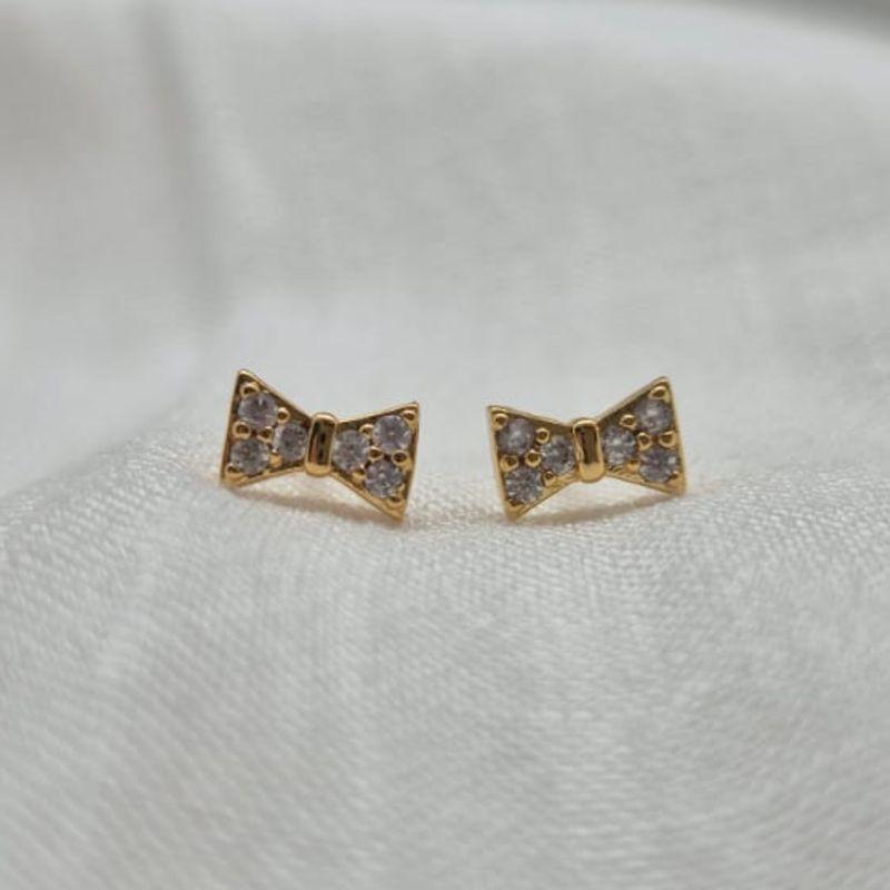 Brinco Gravatinha Brilhante