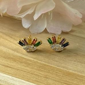 Brinco Olho Grego Color