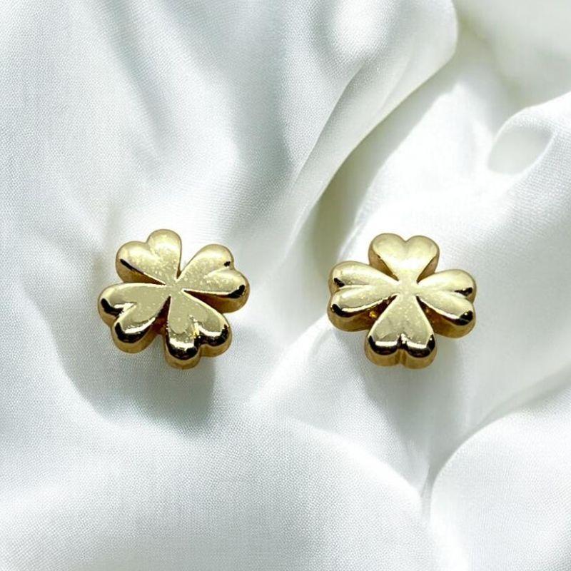 Brinco Trevo 4 Folhas