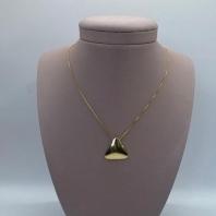 Colar Triangulo Chapeado